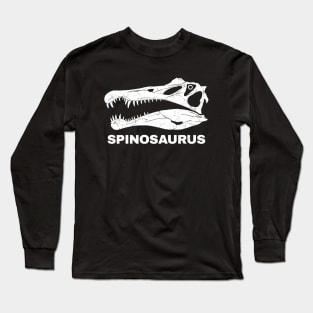 Spinosaurus fossil skull Long Sleeve T-Shirt